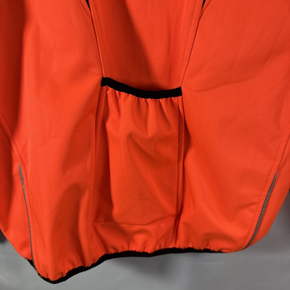 Arsuxeo Jacket Men's M Thermal Softshell Cycling Windproof Waterproof Orange - Picture 4 of 16